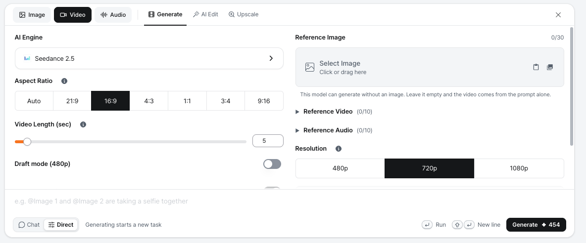 Video generation overview