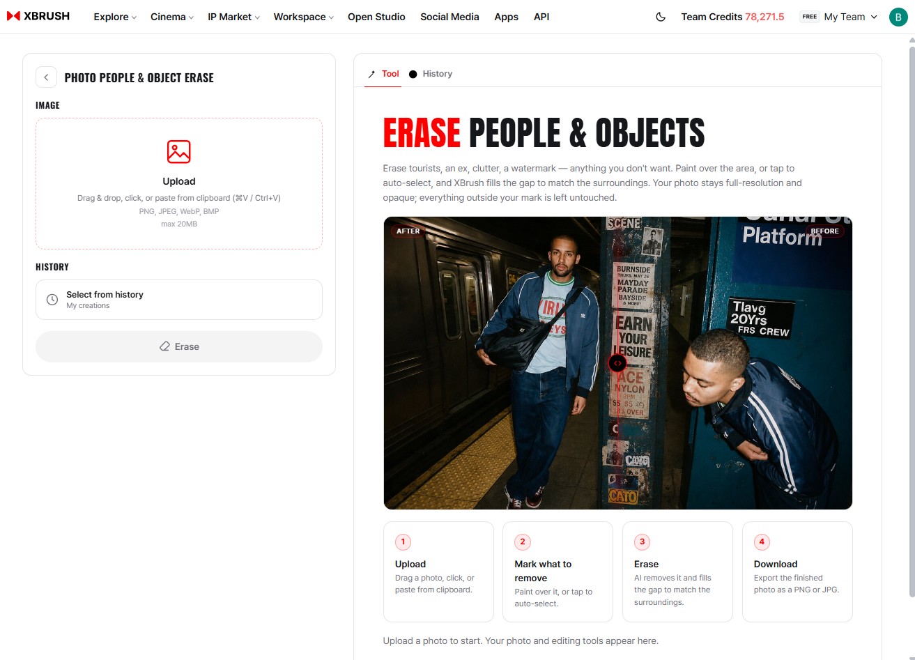 Object / People Eraser